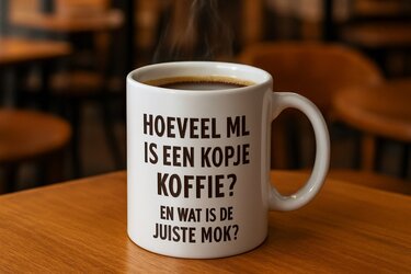 De perfecte mok: hoeveel ml heb je nodig voor jouw favoriete kopje koffie?