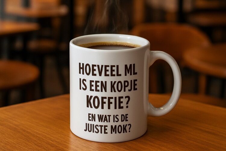De perfecte mok: hoeveel ml heb je nodig voor jouw favoriete kopje koffie?