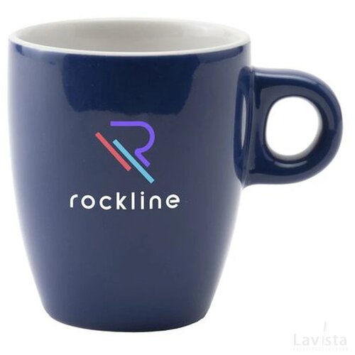 Coffeecup Wit/Blauw