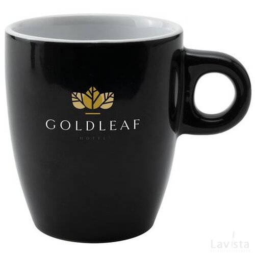 Coffeecup Zwart/Wit