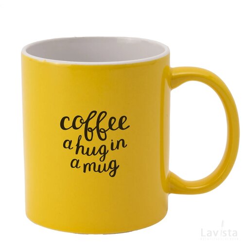 Kitty Mug Mok Geel