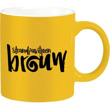Kitty Mug Mok Geel
