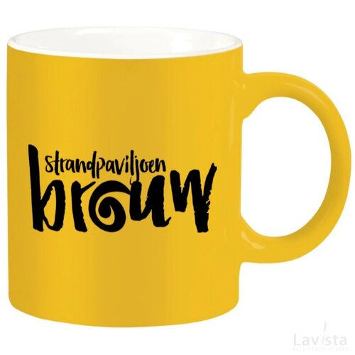 Kitty Mug Mok Geel