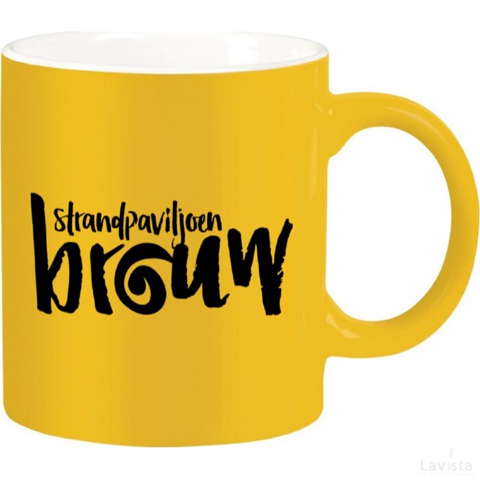 Kitty Mug Mok Geel