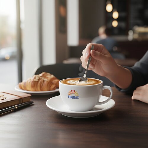 Sienna Kop En Schotel Wit 210 ml