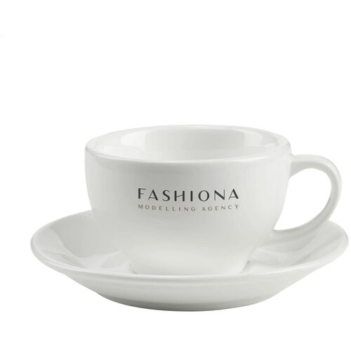 Sienna Kop En Schotel Wit 210 ml