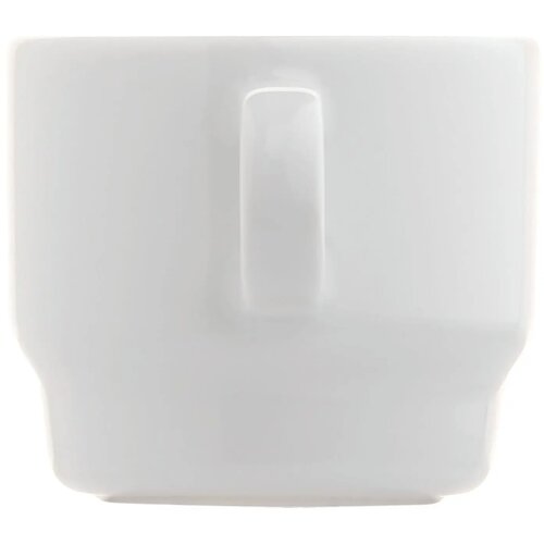 Kop & schotel driehoek Satellite Wit 180 ml