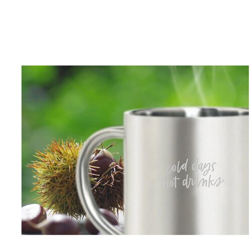 RCS Recycled Steel Iso mok (300 ml) Zilver