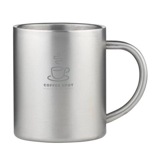 RCS Recycled Steel Iso mok (300 ml) Zilver