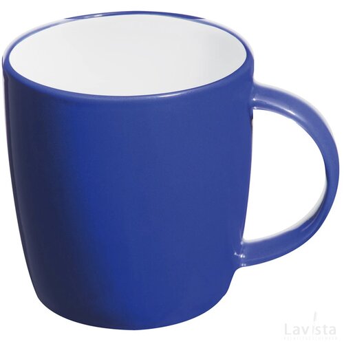 Koffiekopje in leuke kleuren Blauw