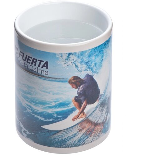 Mok colour changing Zwart 350 ml