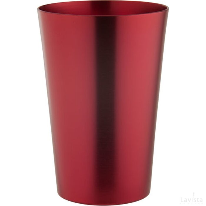 Koperen drinkbeker Rood