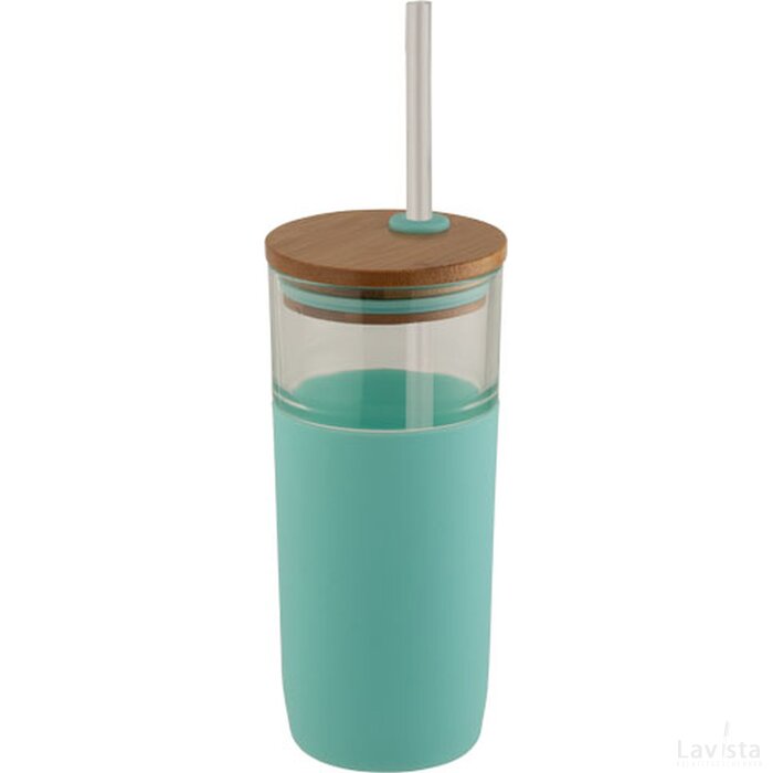 Arlo glazen fles Mintgroen