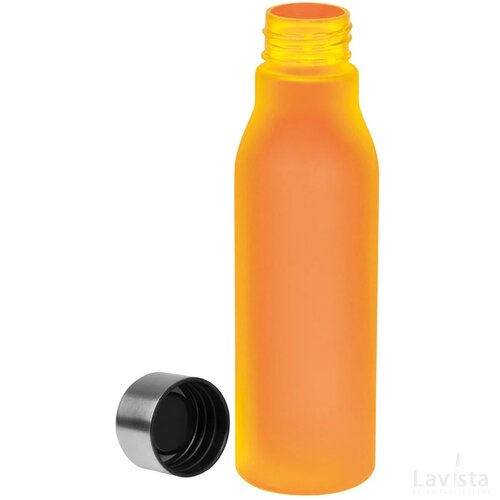 Kunststof drinkfles oranje