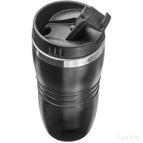 Drinkbeker 450 ml van RVS Ramstein zwart