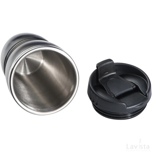 Drinkbeker 450 ml van RVS Ramstein zwart