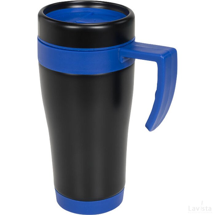 Cayo 400 ml geïsoleerde mok blauw Blauw