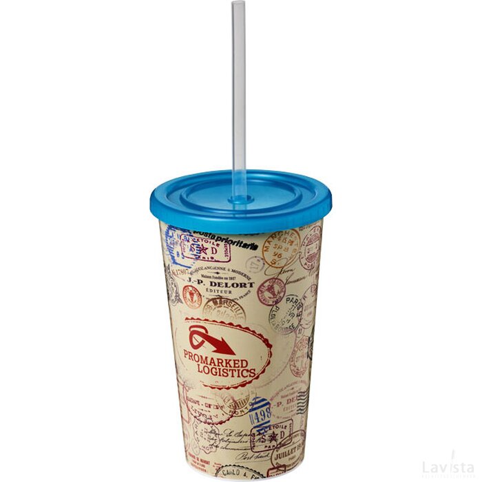 Brite Americano® 350 ml dubbelwandige beker Lichtblauw
