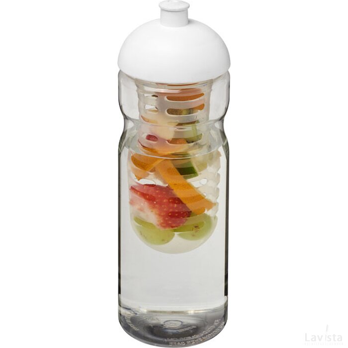 H2O Base® 650 ml bidon en infuser Transparant/Wit