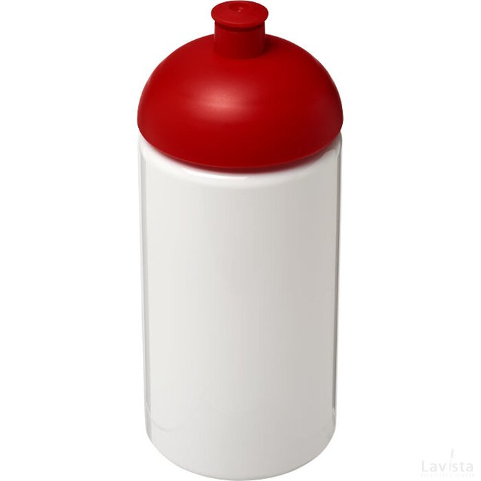 H2O Bop® 500 ml bidon met koepeldeksel Wit,Rood Wit, Rood