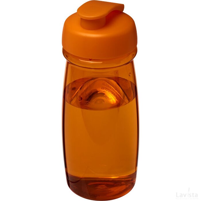 Enkelwandige sportfles | 600 ml Oranje