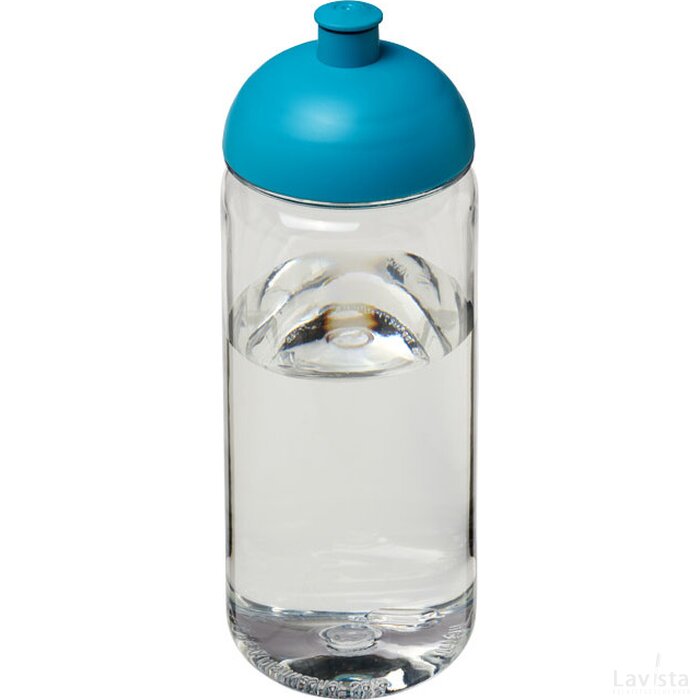 H2O Octave Tritan™ 600 ml bidon Aqua blauw Transparant, Aqua blauw