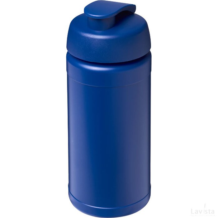 Baseline® Plus 500 ml sportfles met flipcapdeksel blauw Blauw