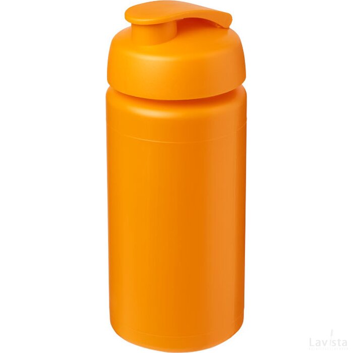 Baseline® Plus grip 500 ml sportfles met flipcapdeksel Oranje