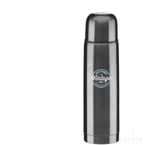 Thermocolour Thermosfles Gunmetal