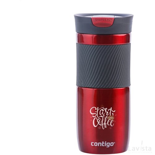 Contigo® Byron Medium Thermosbeker Rood