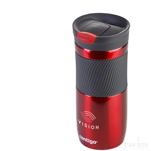 Contigo® Byron Medium Thermosbeker Rood