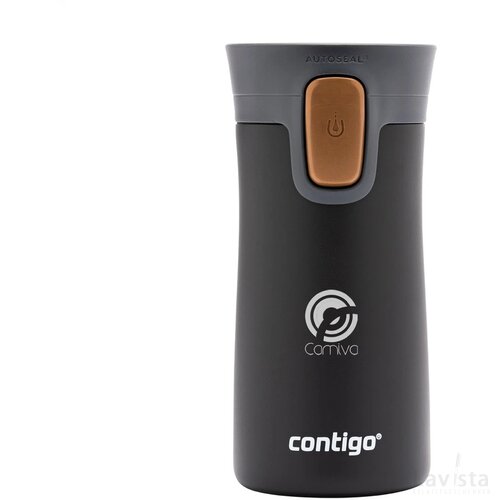 Contigo® Pinnacle Thermosbeker Zwart/Bruin