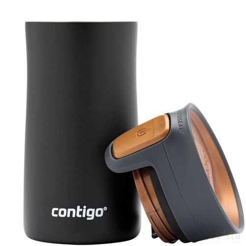 Contigo® Pinnacle Thermosbeker Zwart/Bruin