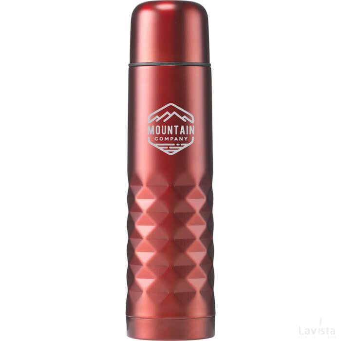 Graphic Thermo Bottle Thermosfles Rood