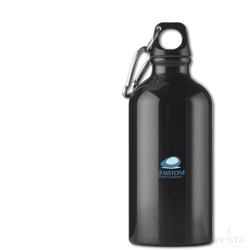 Alumini 500 Ml Aluminium Waterfles Zwart