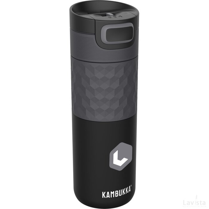Kambukka® Etna Grip 500 Ml Thermosbeker Zwart