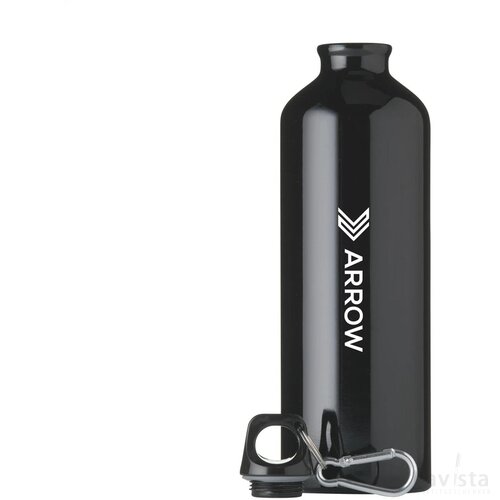 Alumaxi 750 Ml Aluminium Waterfles Zwart