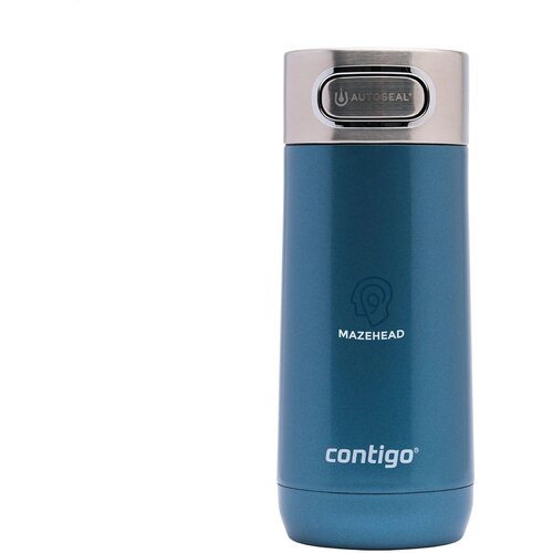 Contigo® Luxe Autoseal® Thermosbeker 360 ml Blauw 360 ml