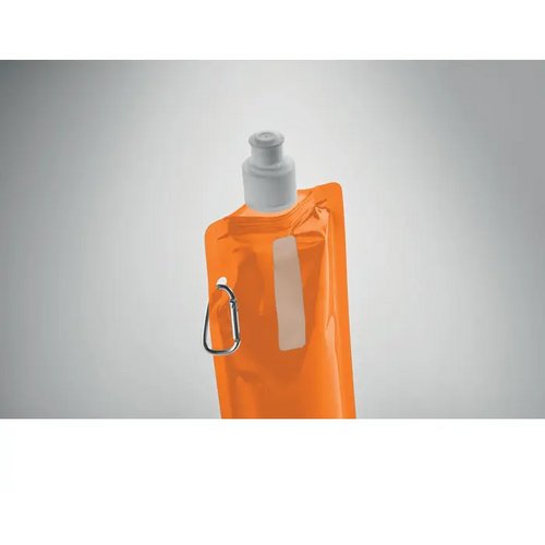 Opvouwbare drinkfles Gates transparant oranje
