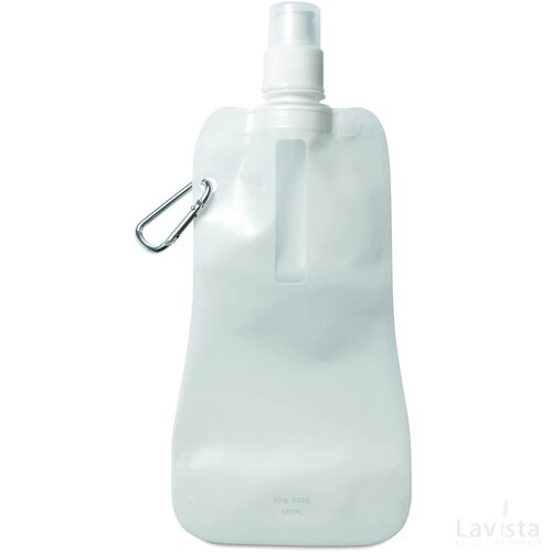 Opvouwbare drinkfles Gates wit