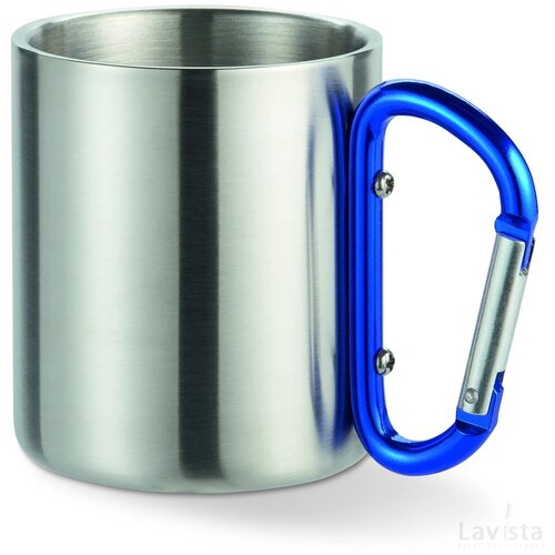 Dubbelwandige mok Trumbo Blauw