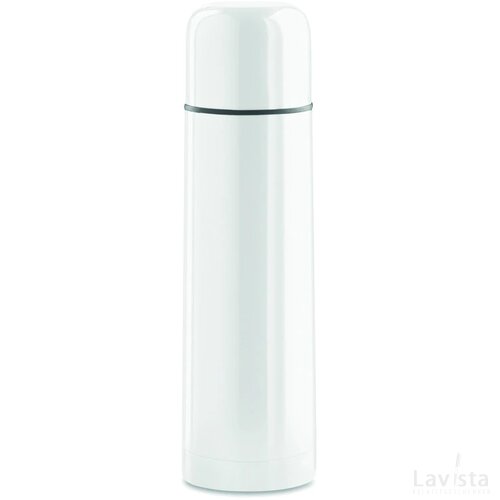 Dubbelwandige drinkfles 500ml Chan wit