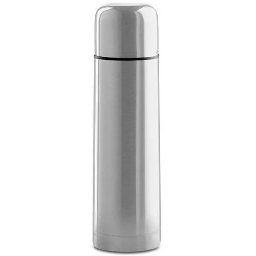 Dubbelwandige drinkfles 500ml Chan mat zilver