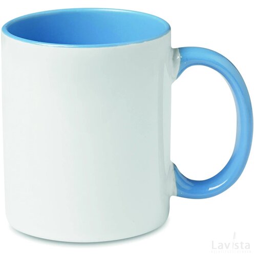 Gekleurde sublimatie mok Sublimcoly Blauw