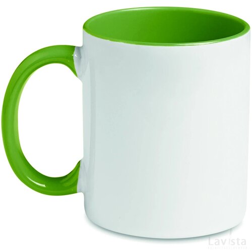 Gekleurde sublimatie mok Sublimcoly Groen