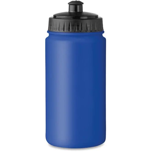 Kunststof drinkfles 500 ml Spot five royal blauw
