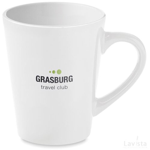 Keramische mok Taza Wit