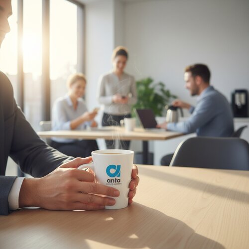 Keramische mok Taza Wit 180 ml