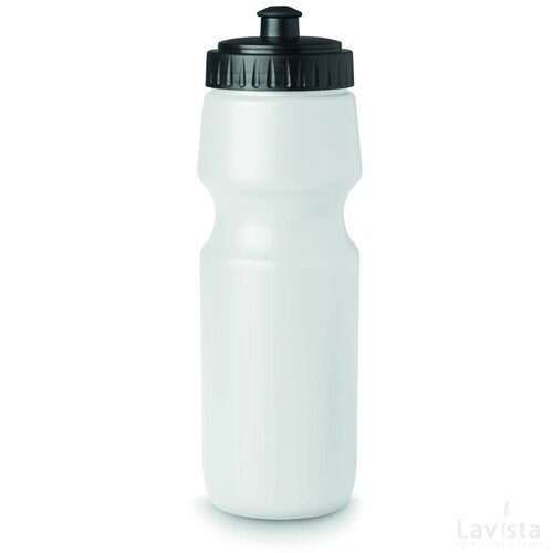 Kunststof bidon 700 ml Spot seven wit
