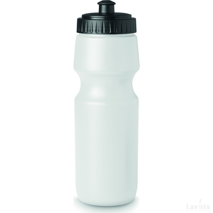 Kunststof bidon 700 ml Spot seven wit